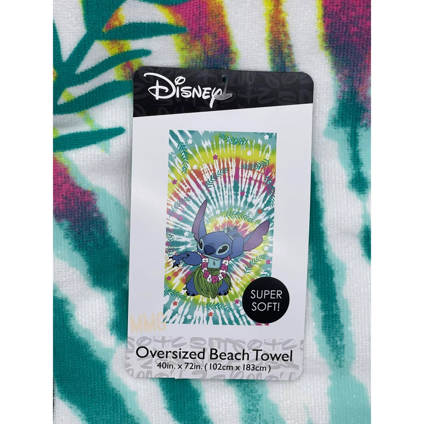 Stitch OVERSIZED Beach Towel 40" x 72" Hula Honey for Kids Teens Adults