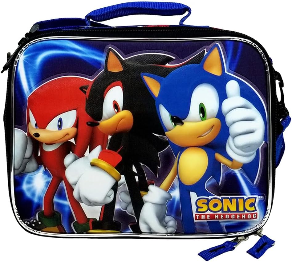 Sonic The Hedgehog Lunch Bag Power-Packed Lunch Knuckles Shadow