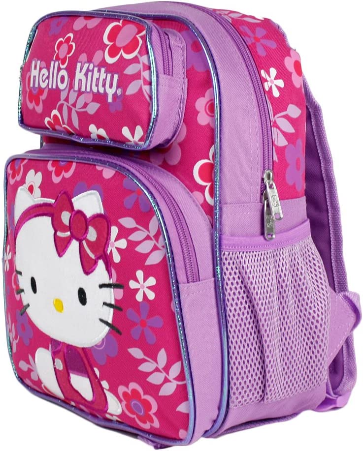 Hello Kitty 12-inch Backpack Flower Shop School Bag