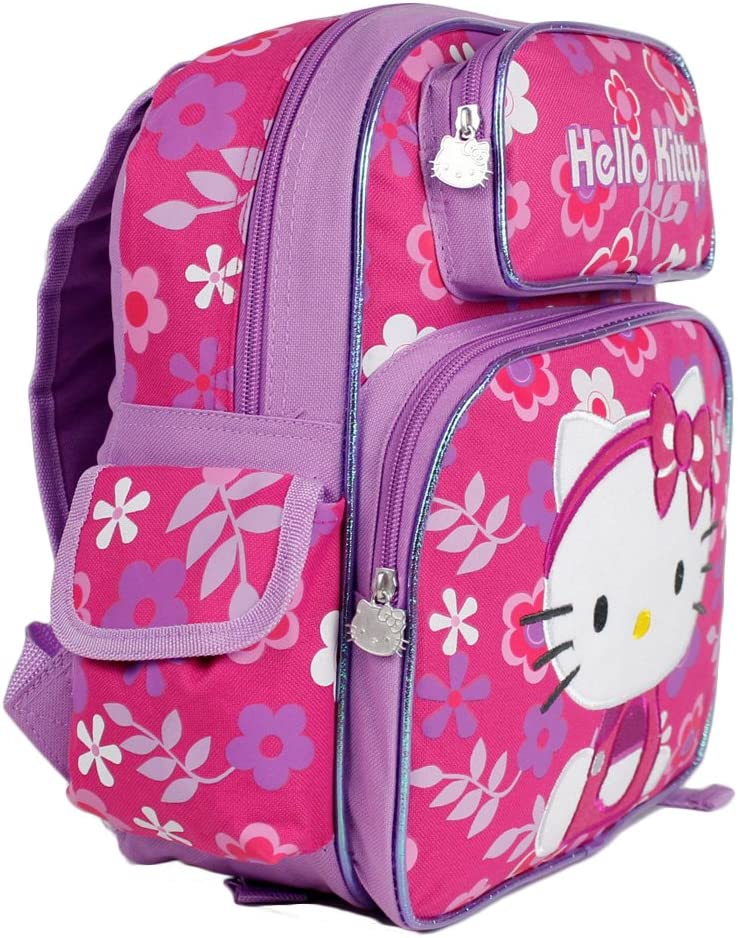 Hello Kitty 12-inch Backpack Flower Shop School Bag
