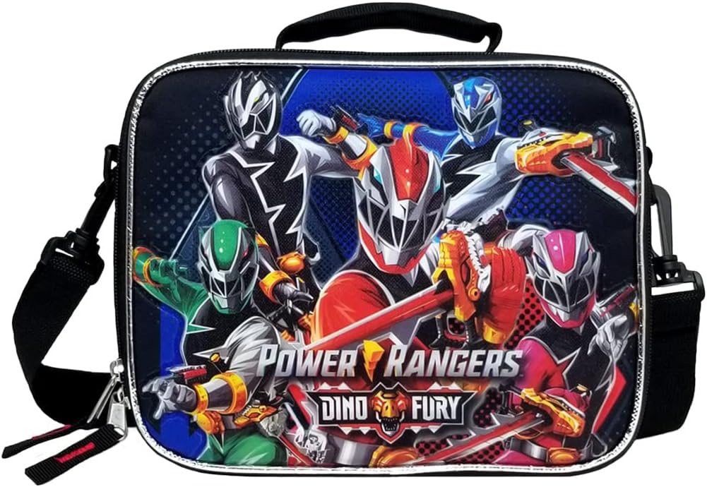 Power Rangers Insulated Lunch Bag Box