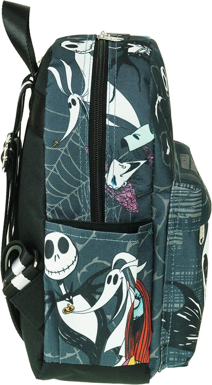 Nightmare Before Christmas 12 inch Backpack - Jack and Sally A21333