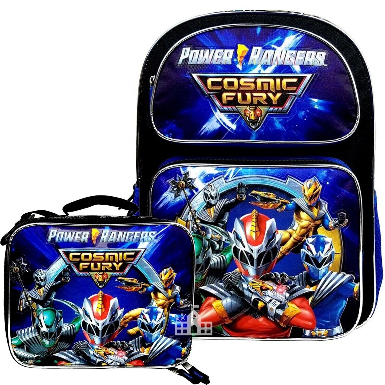 Power Rangers Backpack and Lunch Bag Set Cosmic Fury