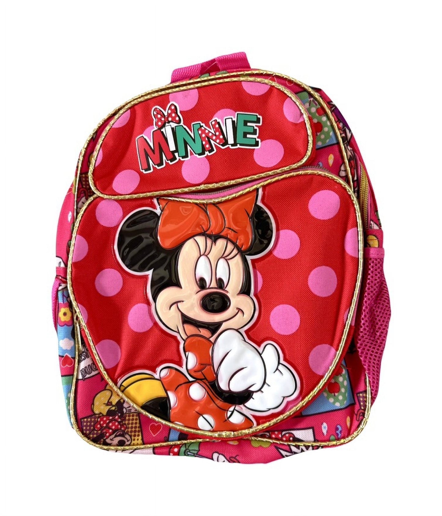 Minnie Mouse 12-inch School Backpack Red