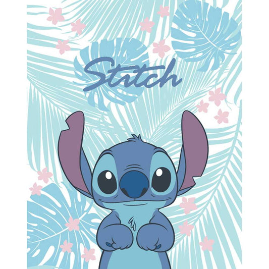 Disney Stitch Aloha Baby Raschel Blanket Adventure