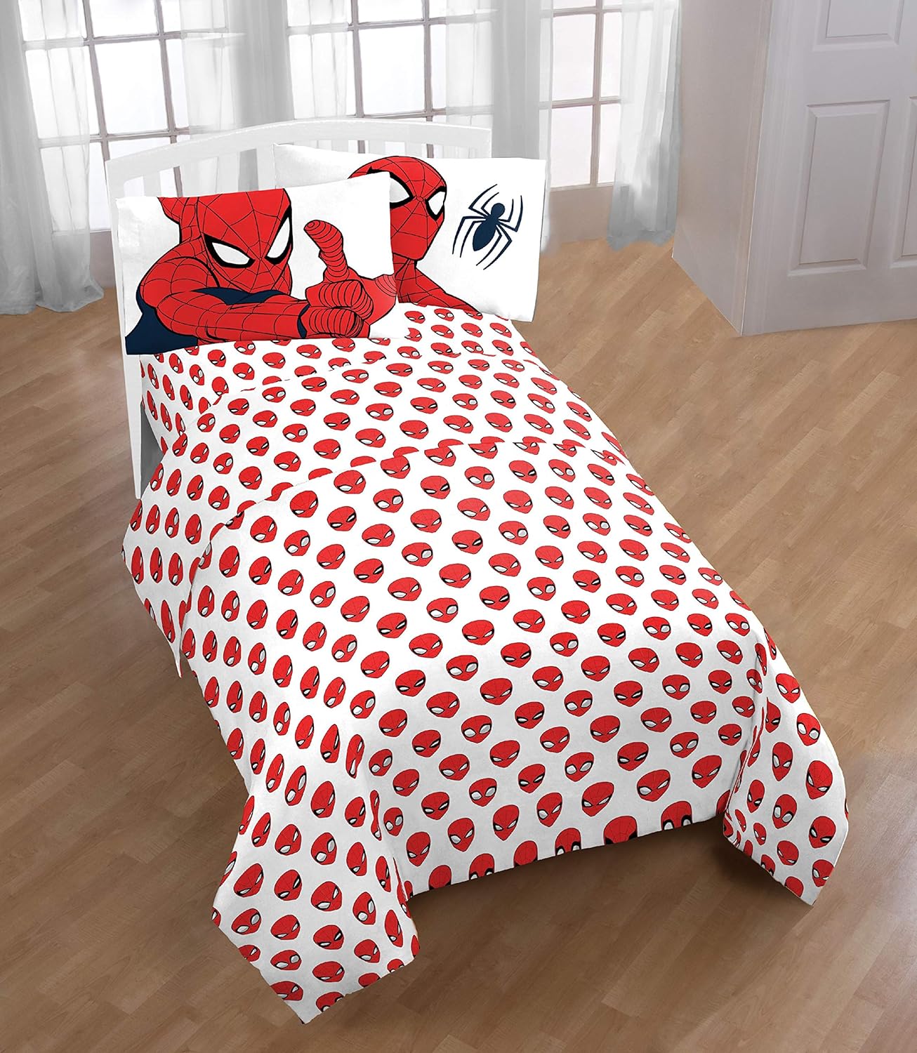 Spiderman Twin Bed Sheet Set Spider-Man Microfiber 3 Piece