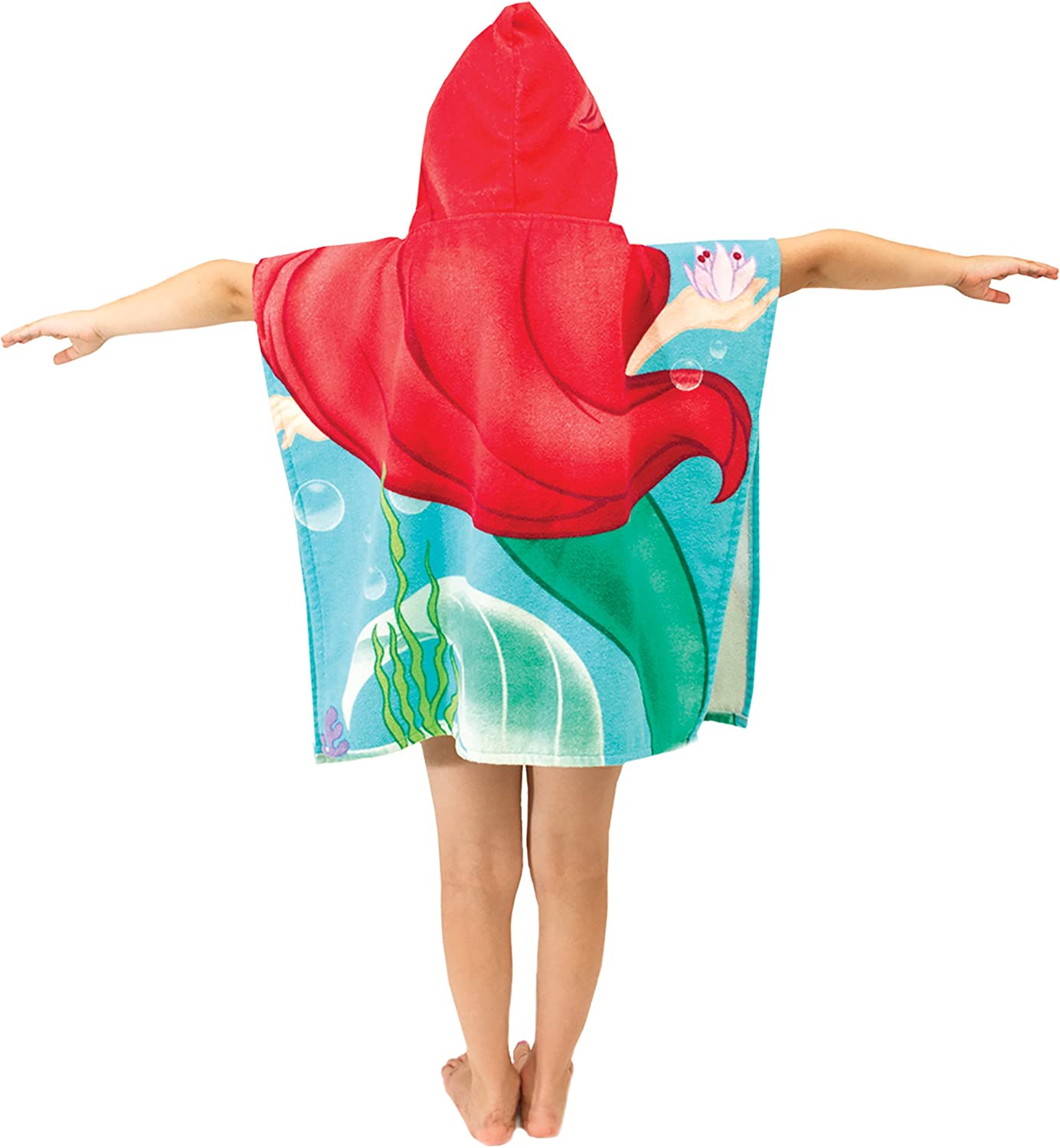 Disney Little Mermaid Ariel Cotton Hooded Towel