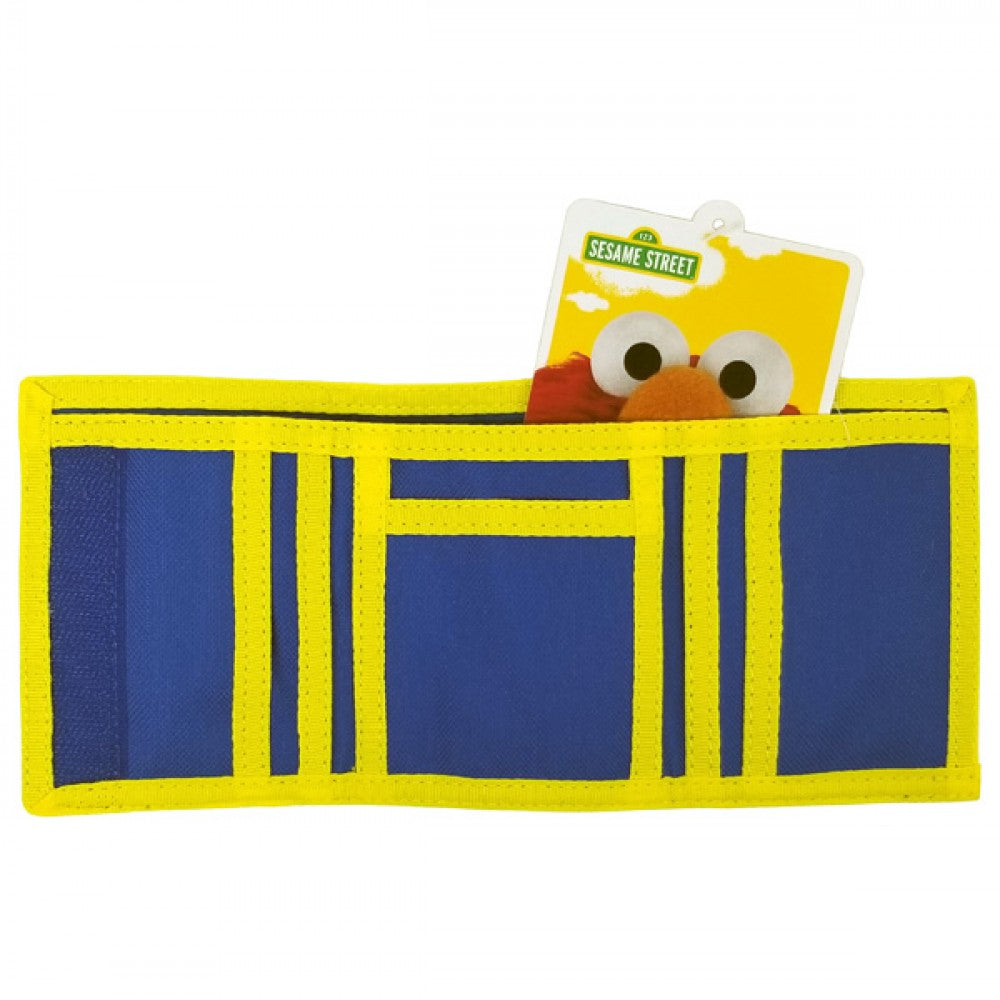 Trifold Wallet - Sesame Street - Elmo ABC Yellow