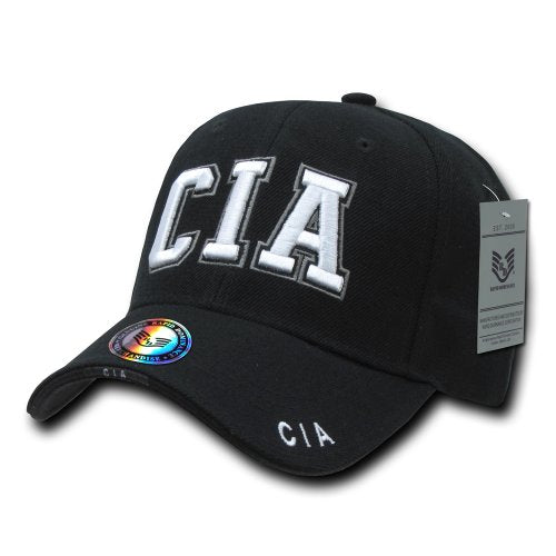 Rapid Dominance CIA Deluxe Law Enforcement Cap, Black