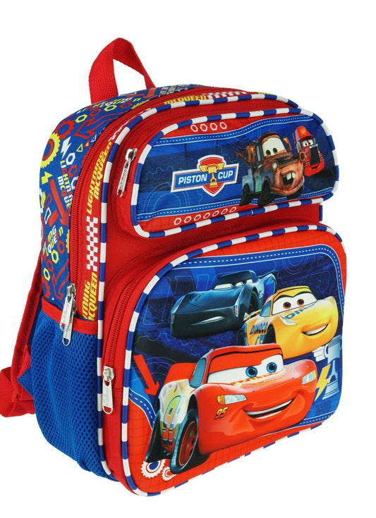 Disney Cars 12 Inches 3D Shape Small Backpack