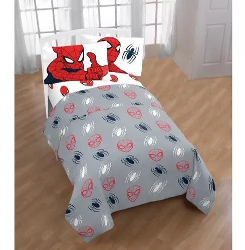Spiderman Twin Bed Sheet Set Spider-Man Microfiber 3 Piece