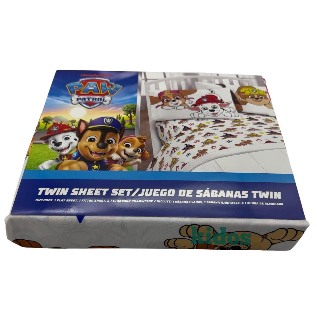 Puppies Ready Paw Patrol Twin Bed Sheet Set 3 pieces
