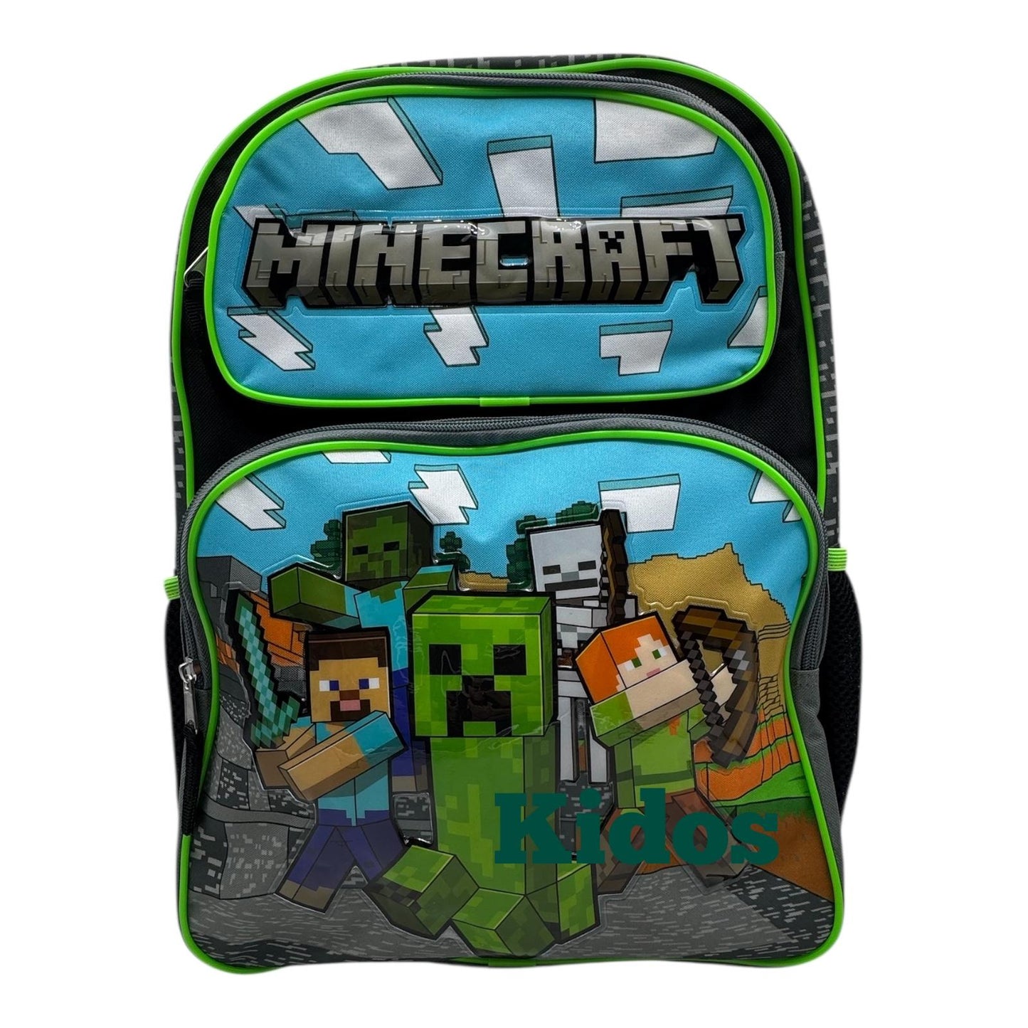 Minecraft 16" Large School Backpack