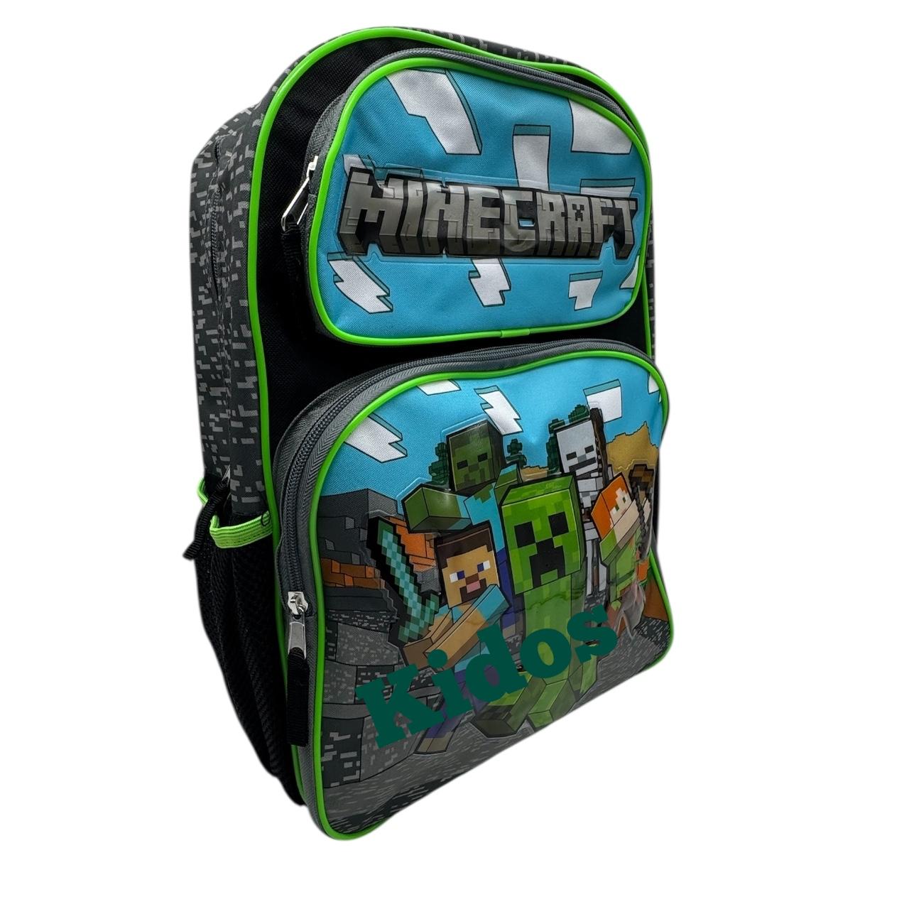 Minecraft 16" Large School Backpack