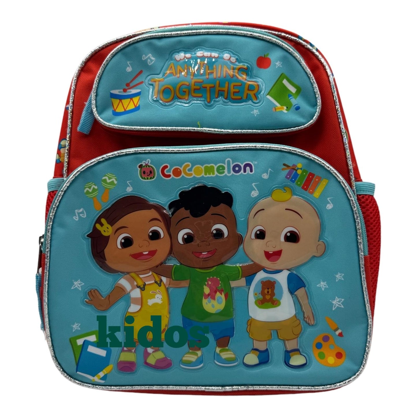 Cocomelon JJ Cody Nina 12 “ Toddler School Backpack