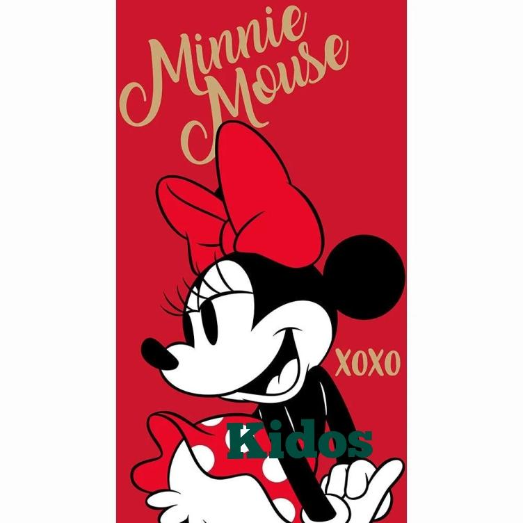 Minnie Mouse "XOXO" Beach Bath Pool Towel 27" x 54"