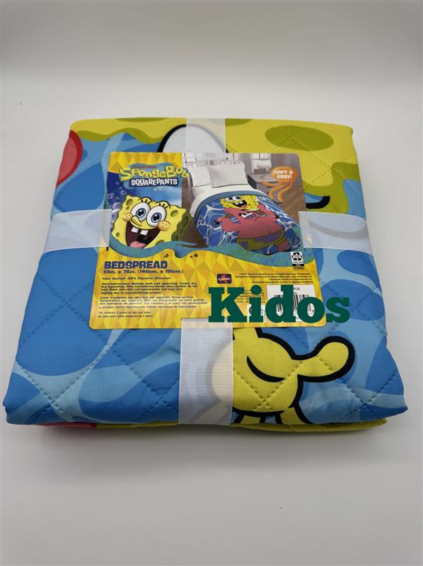 Spongebob Squarepants Patrick Twin Quilted Bedspread