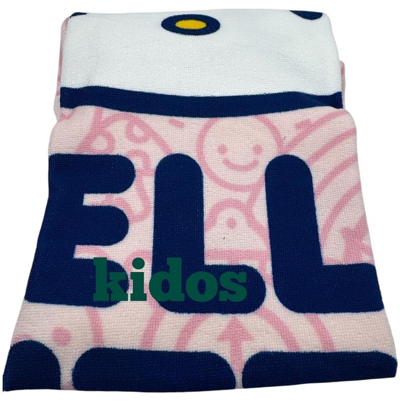 Hello Kitty Pink World Beach Pool Bath Towel 27in x 54 in