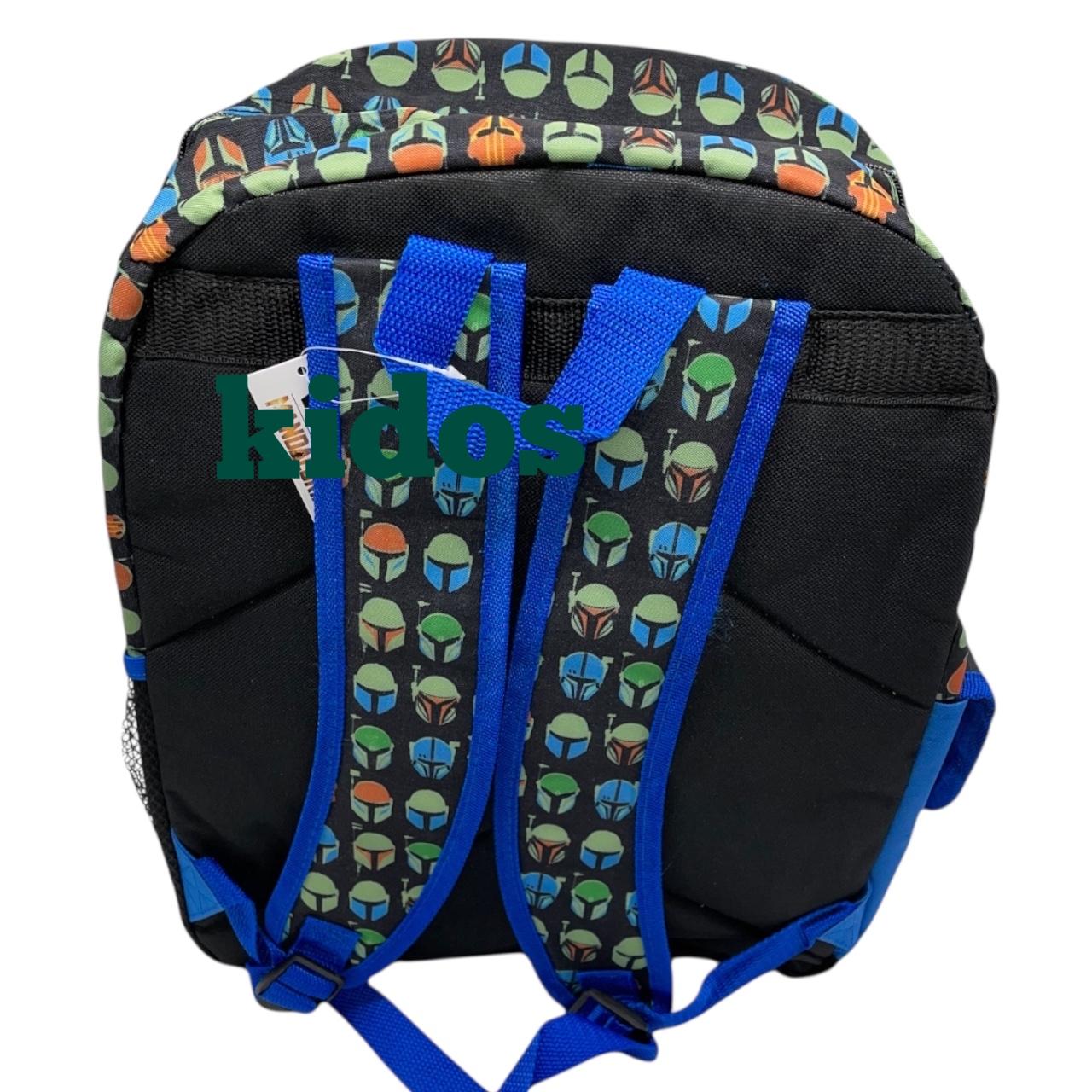 Star Wars Mandalorian Yoda The Force 16" Large School Backpack