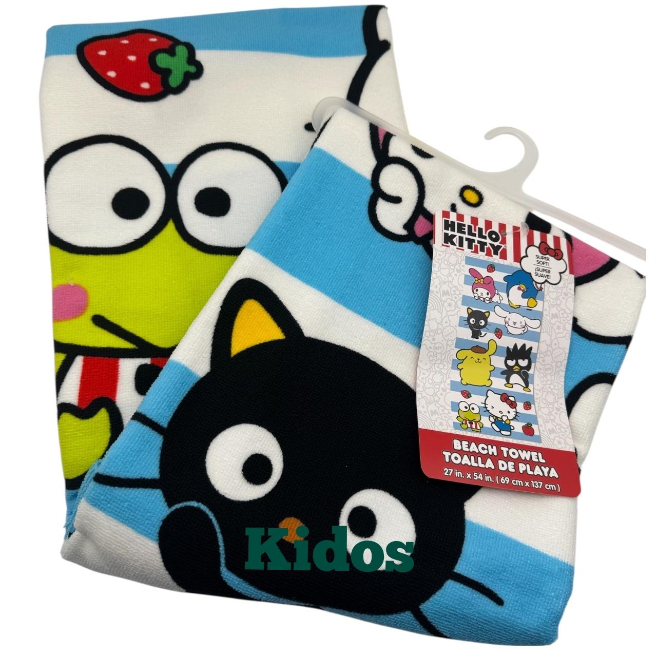 Hello Kitty and Friends Beach Pool Bath Towel 27in x 54 in