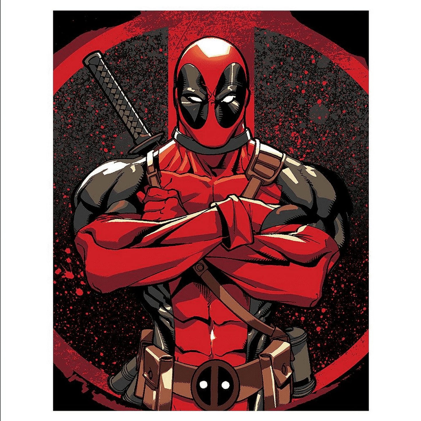 Deadpool Twin Raschel Blanket