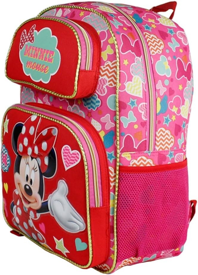 Minnie Mouse Large School Backpack 16"