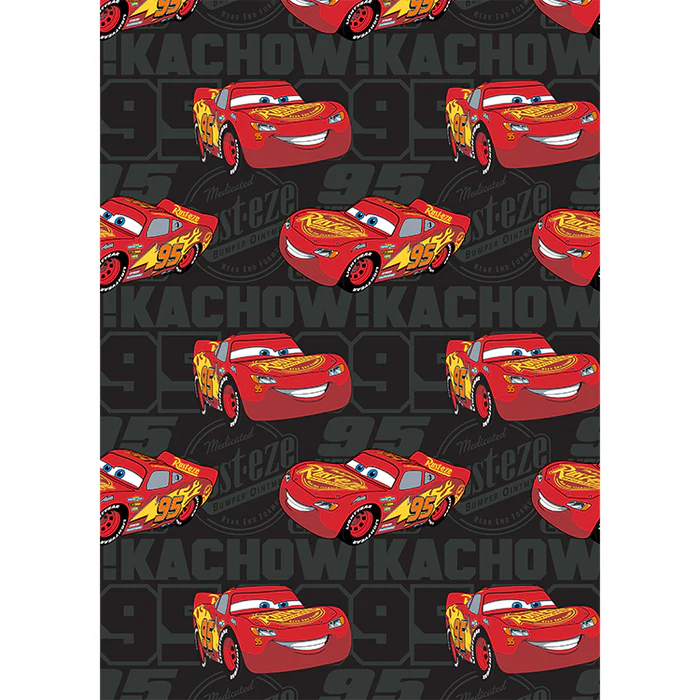 Cars McQueen Soft Flannel Blanket 50" x 70"