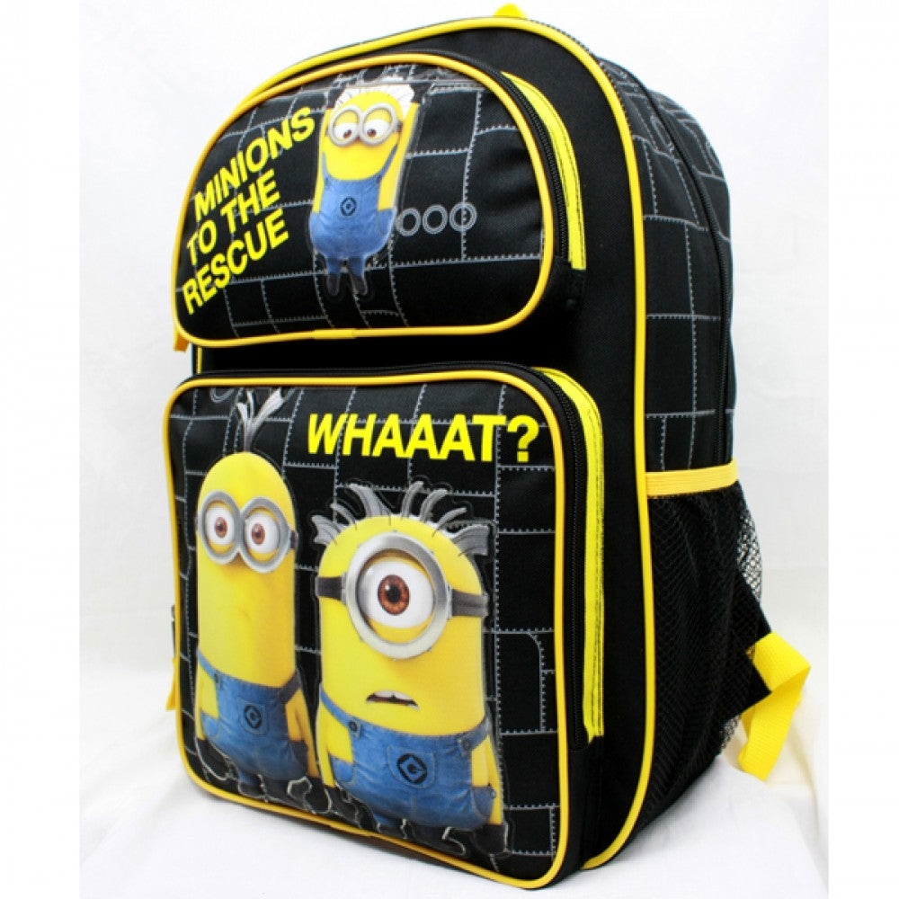 Despicable Me Minions To The Rescue Large 16 Backpack