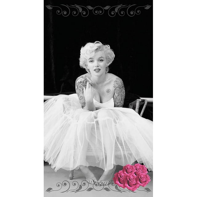 Marilyn Monroe Oversize Beach Towel 40" x 72"