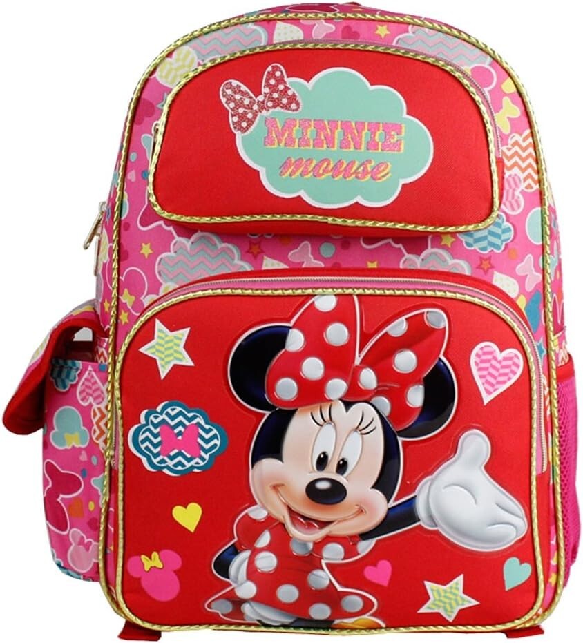 Minnie Mouse Large School Backpack 16"