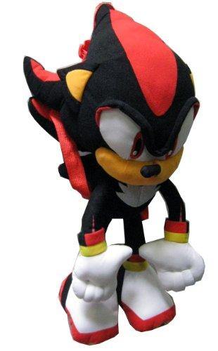 Sonic the Hedgehog Doll Plush Backpack - Shadow (18 Inch)