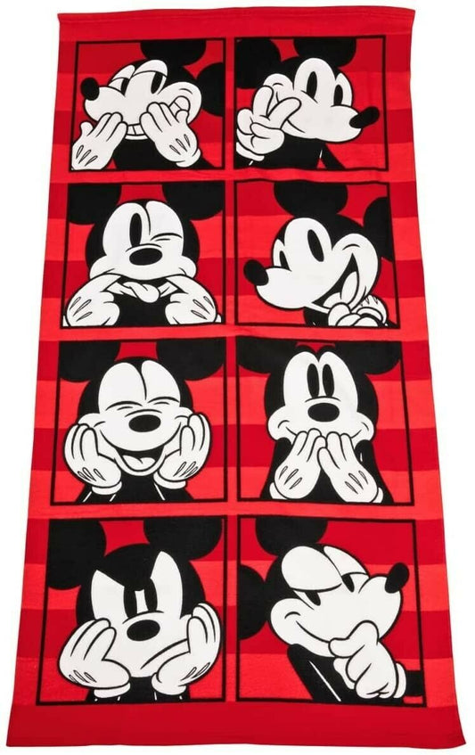 Mickey Mouse Beach Towel Laughter - 27 x 54 inches 69cm x 137cm