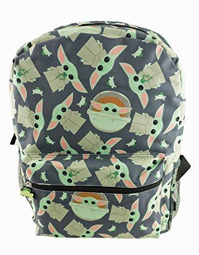 Star Wars Yoda Grogu All-Print Large Backpack