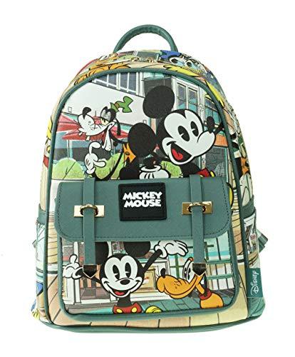Mickey Mouse and Friends 11" Faux Leather Backpack - A20520