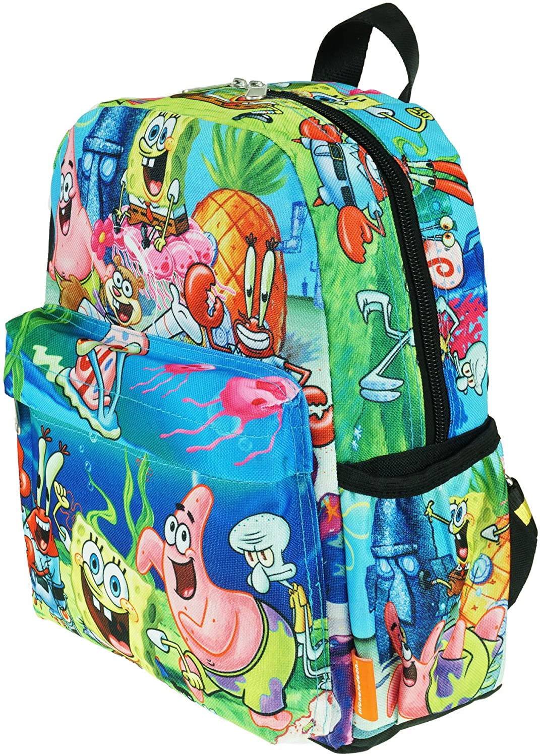 SpongeBob Squarepants 12" Deluxe Allover Print Daypack - A21204