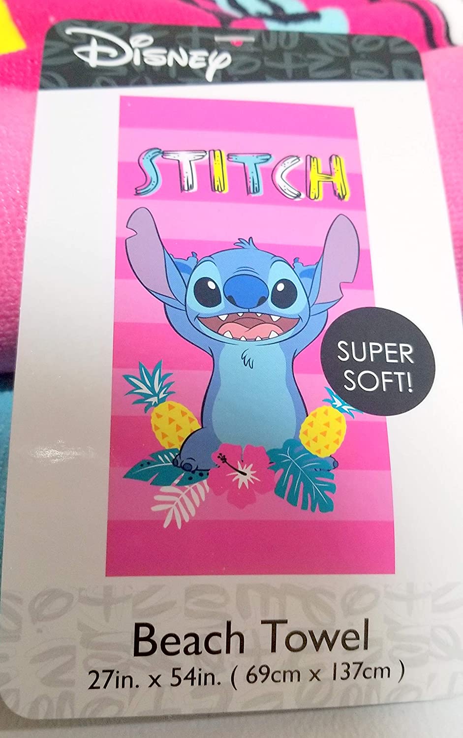 Lilo and Stitch Beach Towel Funny Beach Towel 27in x 54 in