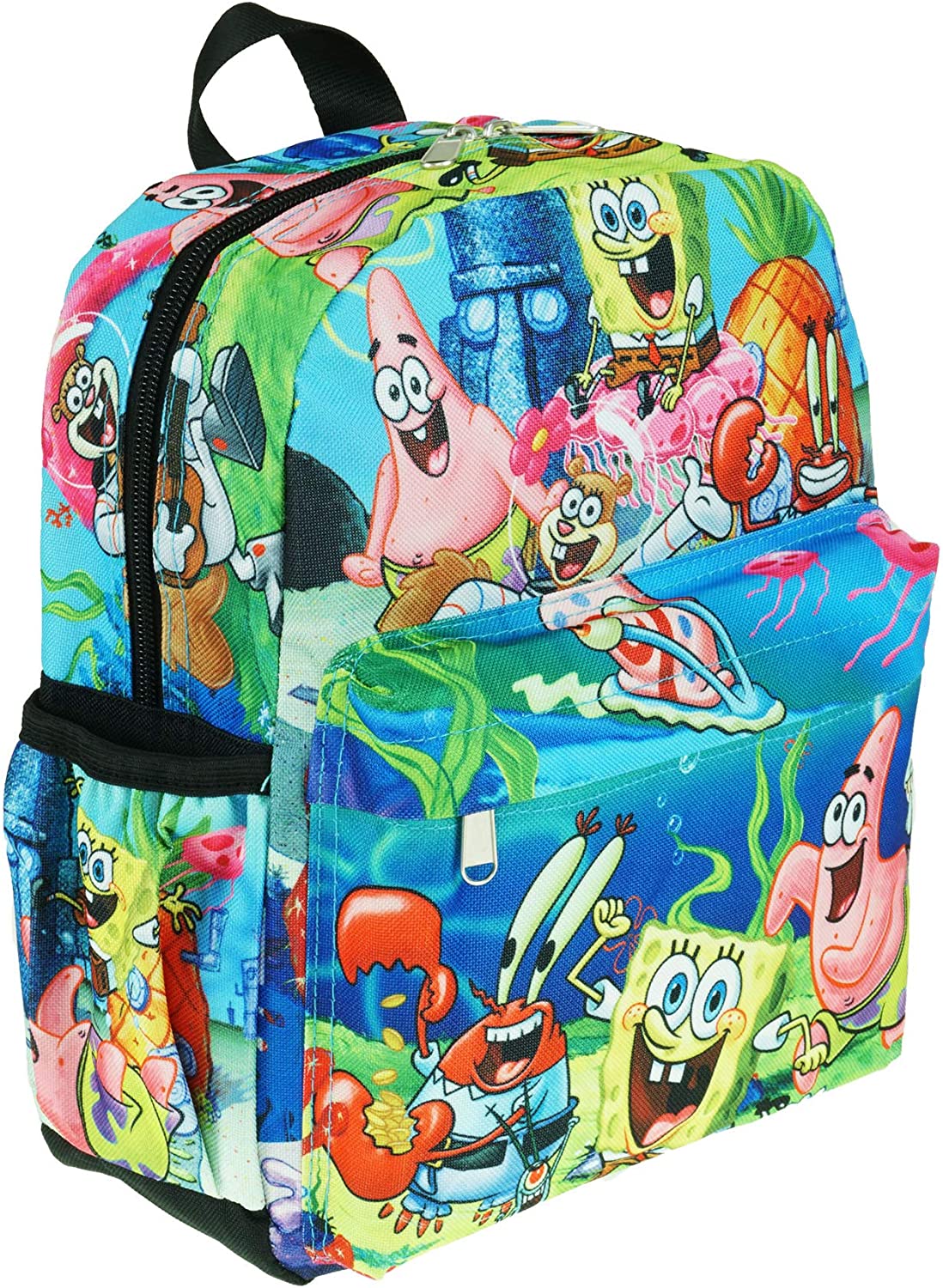 SpongeBob Squarepants 12" Deluxe Allover Print Daypack - A21204