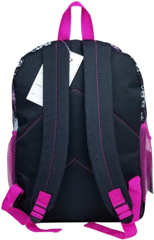 Disney Frozen Anna Elsa Olaf 16" Backpack Pink/Purple