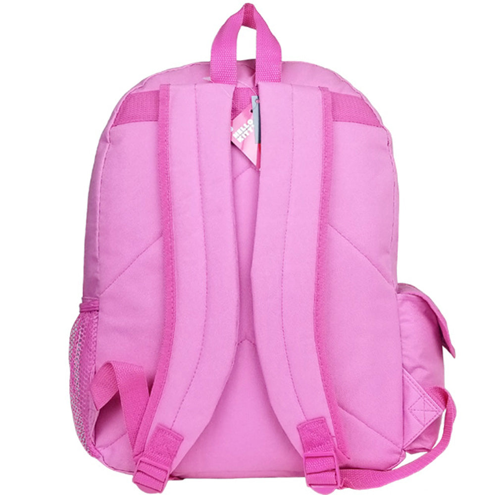Hello Kitty Pink Bow Large Backpack Girls School Bag
