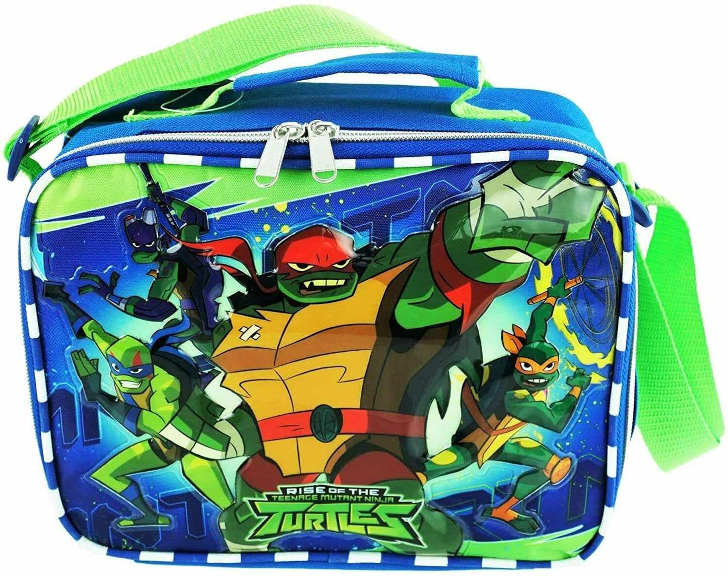 TMNT Ninja Turtles Lunch Box Bag- Raphael Michaelangelo Donatello