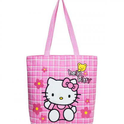 Tote Bag - Hello Kitty Teddy Bear Pink
