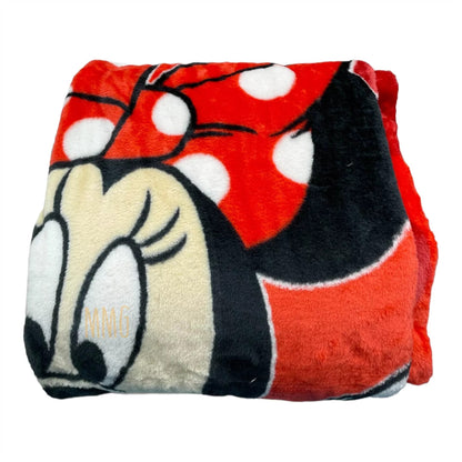 Minnie Mouse Hello Twin Size Super Soft Raschel Blanket 60 x 80