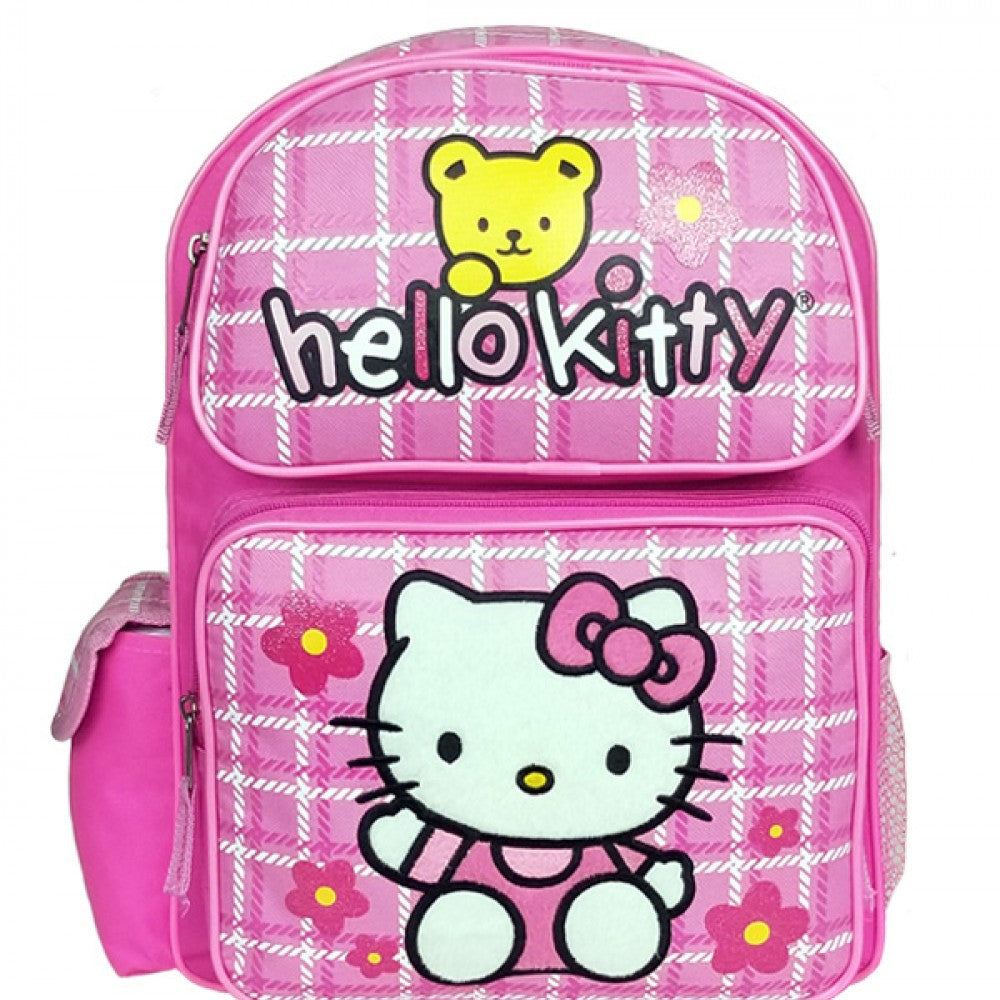 Hello Kitty Medium Backpack Pink School Bag