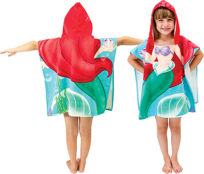 Disney Little Mermaid Ariel Cotton Hooded Towel