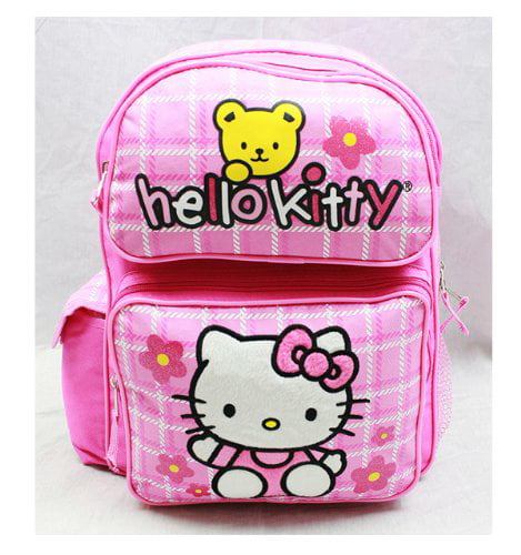 Hello Kitty Medium Backpack Pink School Bag