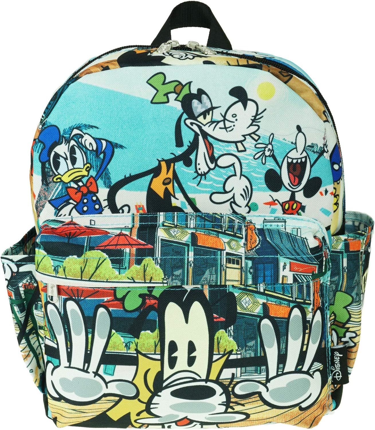 Disney Goofy Backpack 12-inch All Over Print