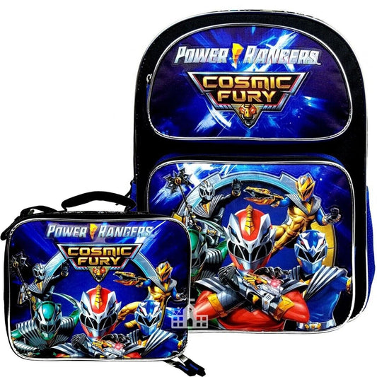 Power Rangers Backpack and Lunch Bag Set Cosmic Fury
