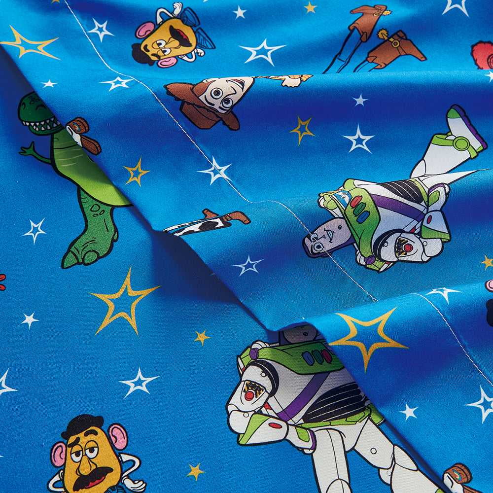 Toy Story Bed Sheet Twin Set Woody Jessie Buzz - 3 Piece Set