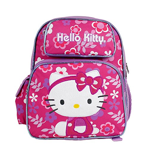 Hello Kitty 12-inch Backpack Flower Shop School Bag