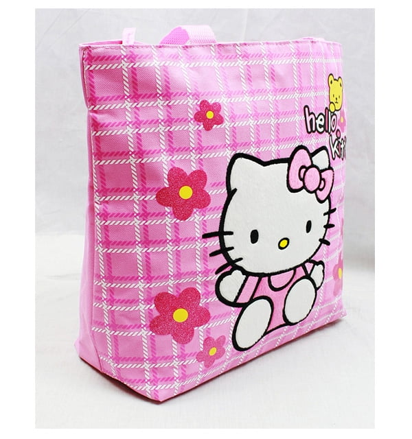 Tote Bag - Hello Kitty Teddy Bear Pink